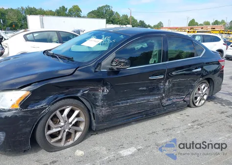 2014 Nissan Sentra Sr из США, поврежденный, VIN 3N1AB7AP8EY323151